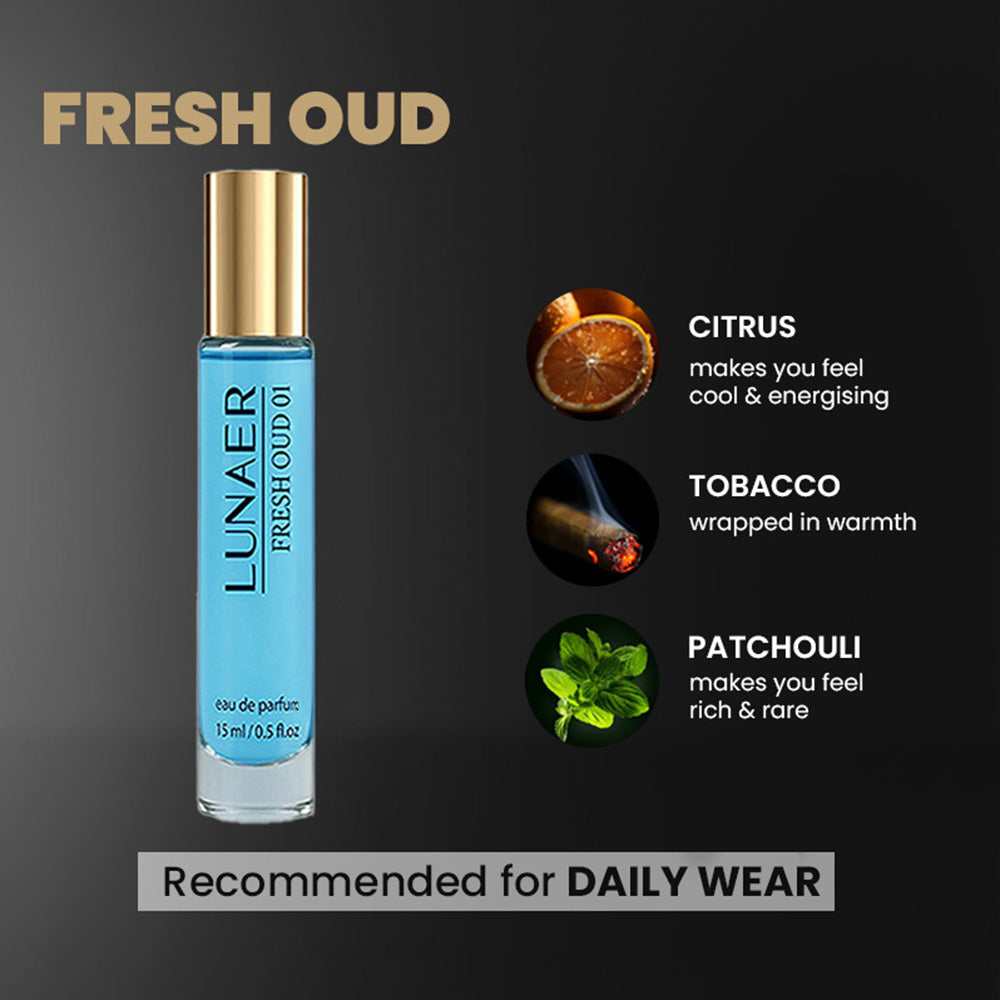Bestsellers Travel Size Combo Set of 2 x 15ml Oud Infini, Fresh Oud