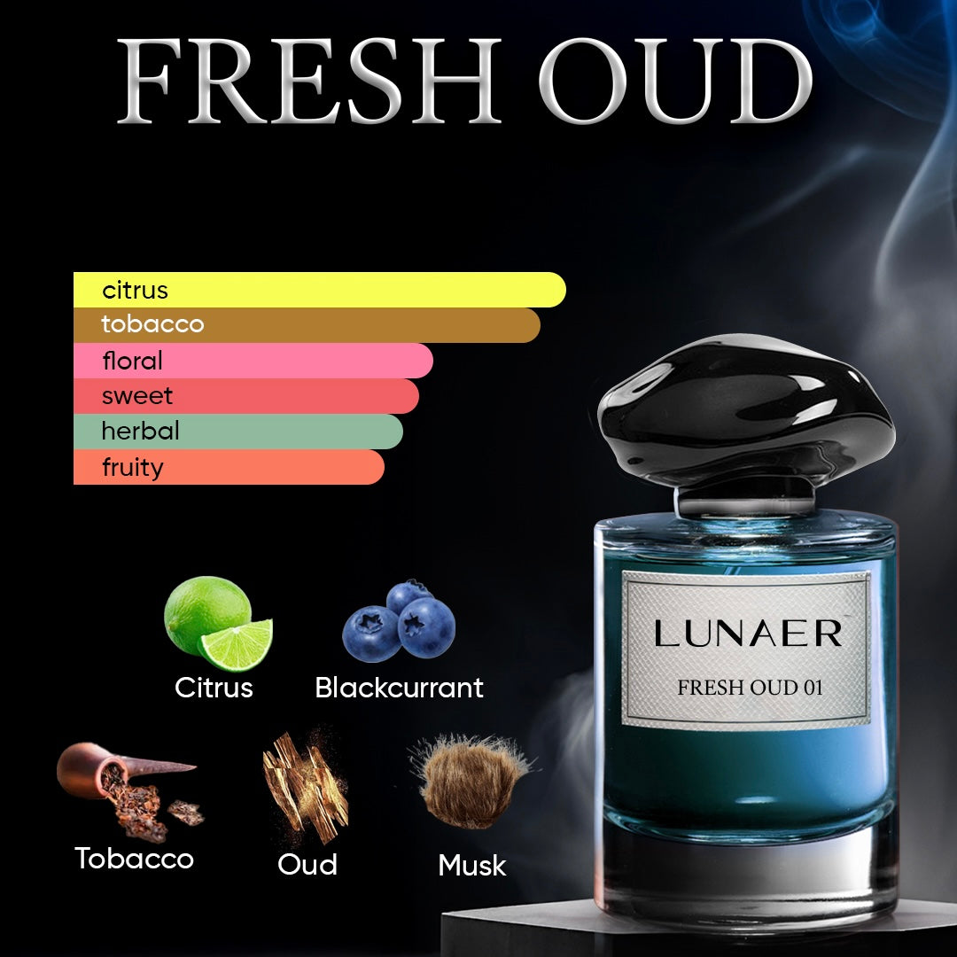 Fresh Oud Unisex Party Perfume